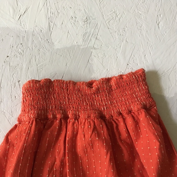 TRADED NWT Ace & Jig Ramona Skirt in Sriracha - Picture 7 of 8